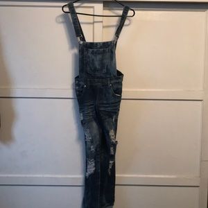 Overalls ripped